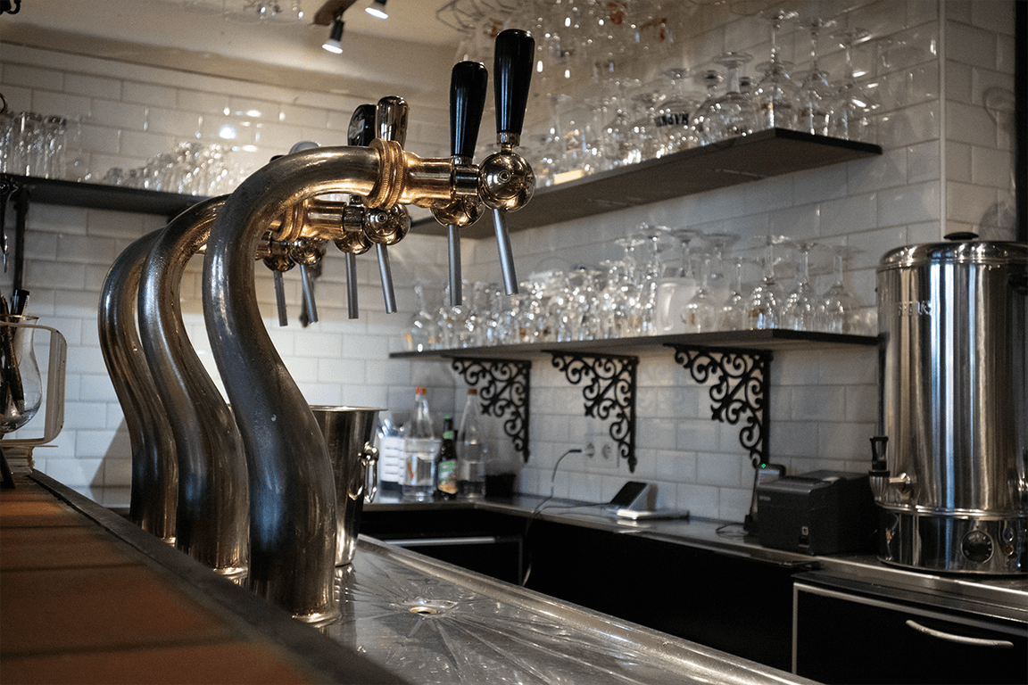 tap aan de bar